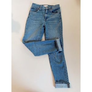 Madewell vintage straight leg jeans